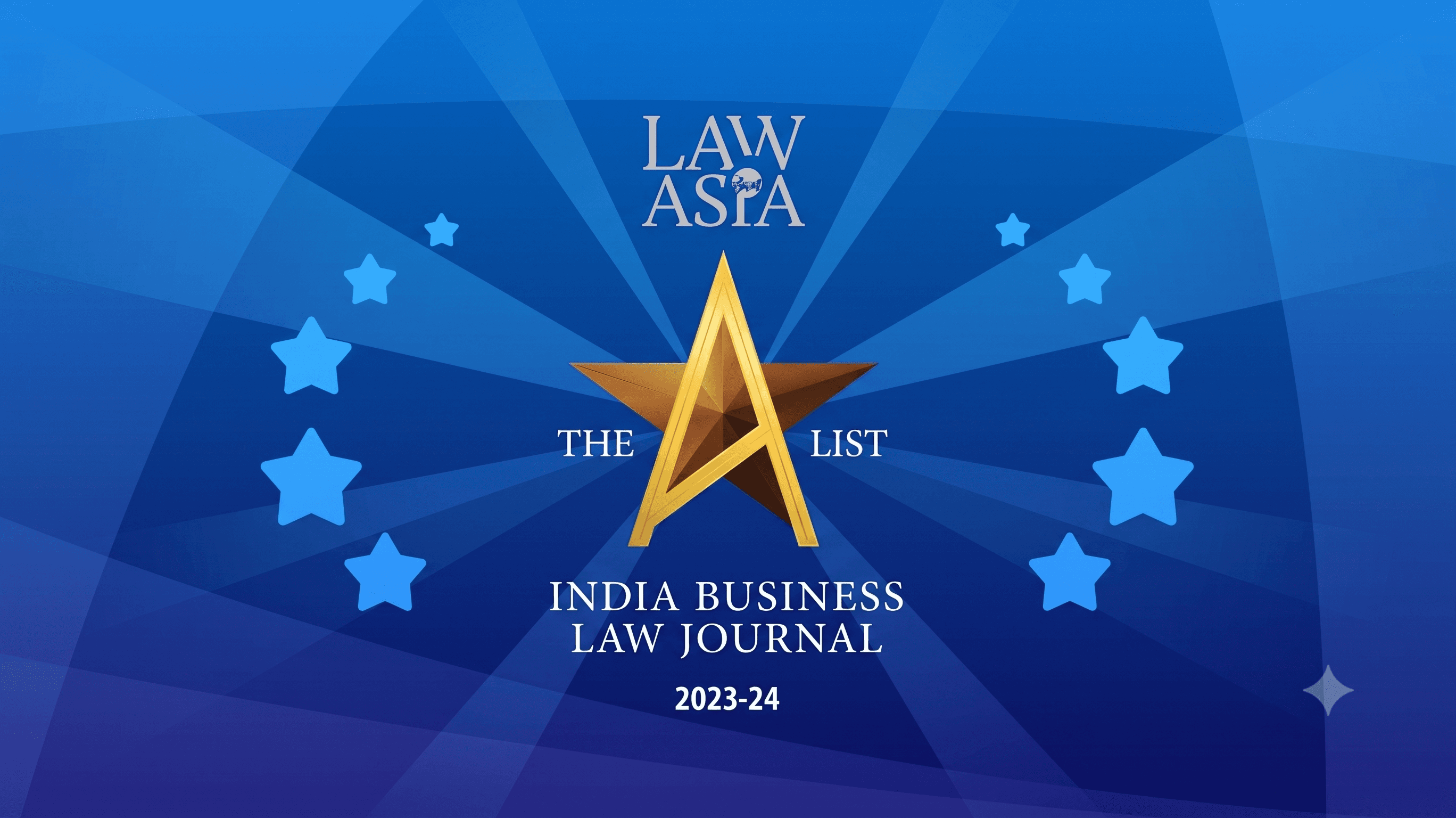 Rahul Goel is ranked in the A-List lawyers by law.Asia, India Business Law Journal